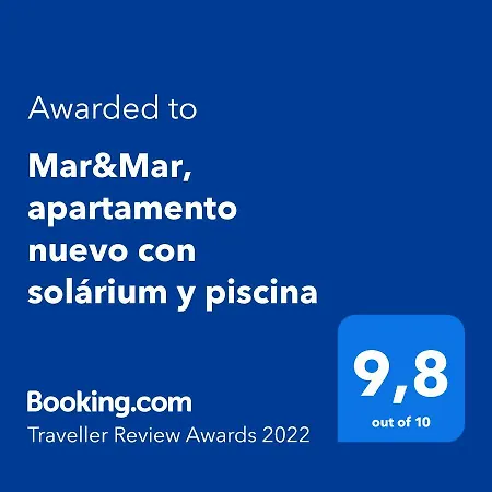 Daire Mar&mar, Con Solarium Y Piscina